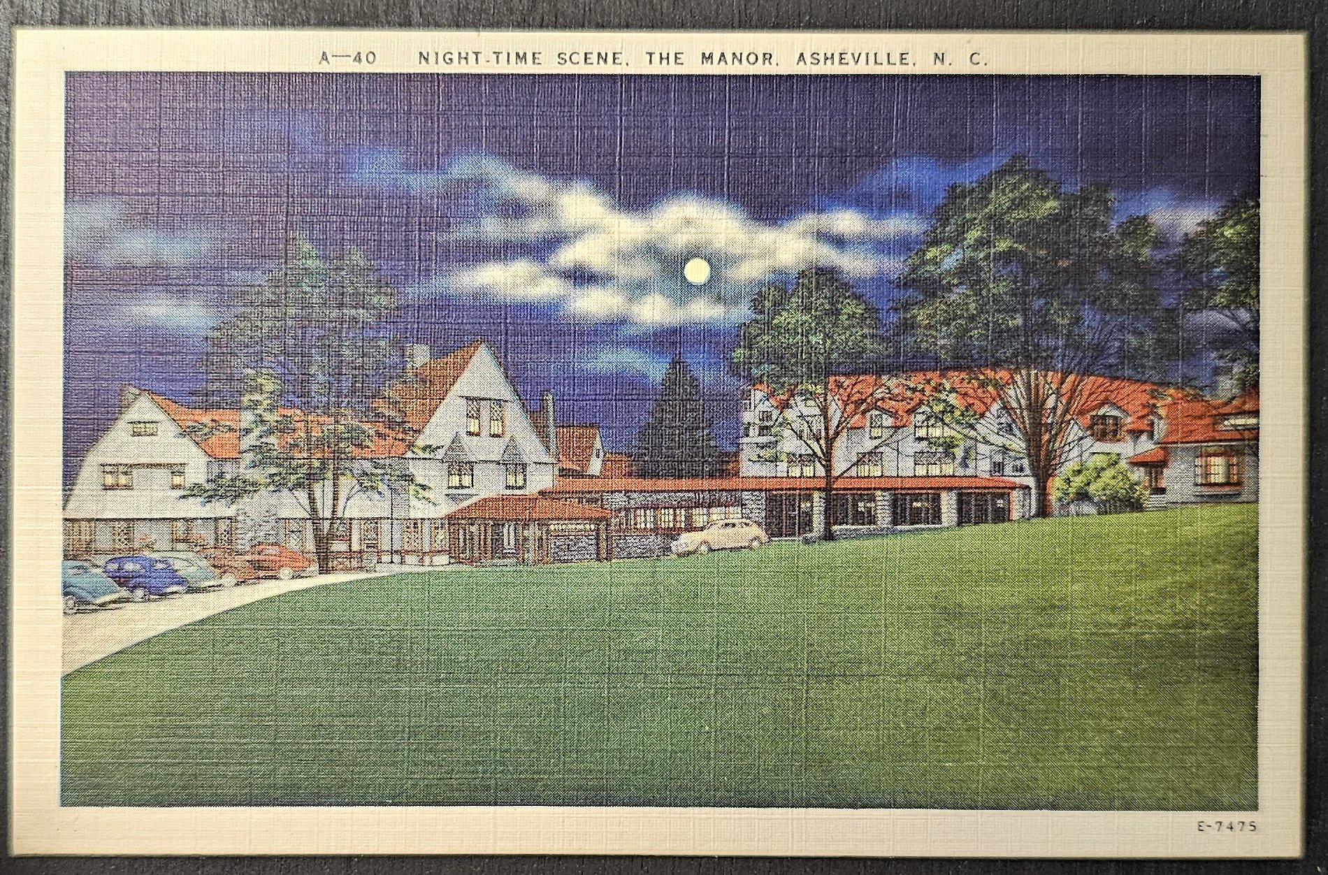 (image for) postcard USA - NC - North Carolina #0037